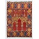 Reproduction of the Transylvanian Bistrita Six Column Rug