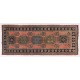 One-of-a-Kind Vintage Handmade Turkish Village Runner Rug for Hallway