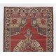 One of a Kind Vintage Cappadocia Rug. 100% Wool. Traditional Handmade Carpet