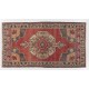 One of a Kind Vintage Cappadocia Rug. 100% Wool. Traditional Handmade Carpet