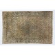 Fine Vintage Turkish Handmade Art Silk Kayseri Rug in Soft Colors Fine Vintage Turkish Handmade Art Silk Kayseri Rug in Soft Colors