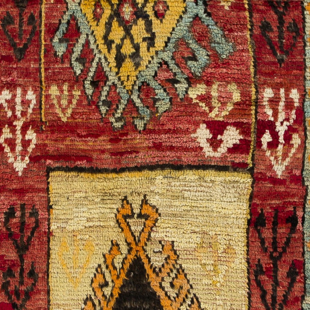 Antique Handmade Anatolian Village Rug