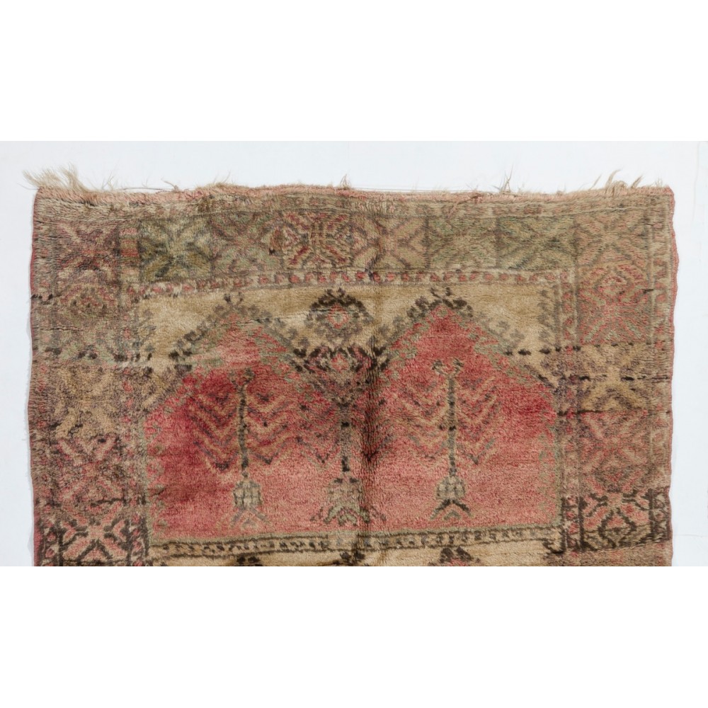 One of a Kind Antique Central Anatolian Village Rug