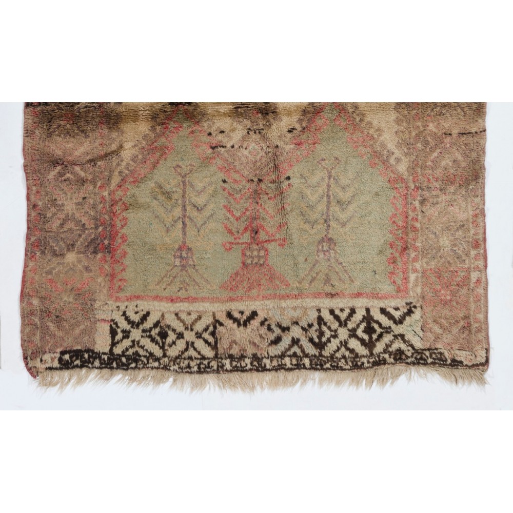 One of a Kind Antique Central Anatolian Village Rug