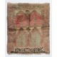 Unusual One of a Kind Antique Central Anatolian Village Rug