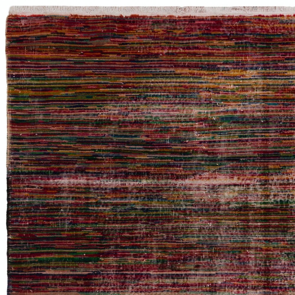 Abstract Midcentury Modern Handmade Turkish Rug Abstract Midcentury Modern Handmade Turkish Rug