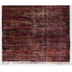 Abstract Midcentury Modern Handmade Turkish Rug