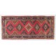 Vintage Anatolian Village Runner. Hand-knotted Wool Rug for Hallway