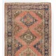 Mid-20th Century Handmade Turkish Runner Rug for Hallway Decor