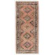 Mid-20th Century Handmade Turkish Runner Rug for Hallway Decor