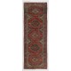 Vintage Handmade Hallway Runner. Kitchen Rug. Corridor Rug. Stair Rug