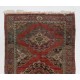 Vintage Handmade Hallway Runner. Kitchen Rug. Corridor Rug. Stair Rug