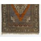 One-of-a-Kind Vintage Handmade Anatolian Taspinar Rug, 100% Wool. Soft Colors