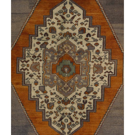 One-of-a-Kind Vintage Anatolian Taspinar Rug, 100% Wool. Soft Colors 