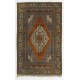 One-of-a-Kind Vintage Handmade Anatolian Taspinar Rug, 100% Wool. Soft Colors