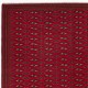 Fine Vintage Handmade Turkoman Rug from Central Asia. Wool Carpet in Red Color