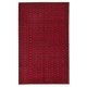 Fine Vintage Handmade Turkoman Rug from Central Asia. Wool Carpet in Red Color