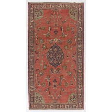 Traditional Vintage Handmade Turkish Rug