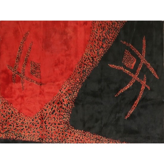 Mid-Century Modern Turkish Rug Designed by Zeki Müren Mid-Century Modern Turkish Rug Designed by Zeki Müren