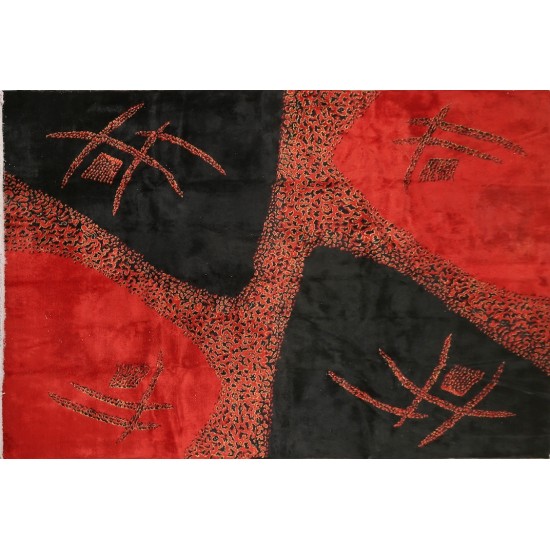 Mid-Century Modern Turkish Rug Designed by Zeki Müren Mid-Century Modern Turkish Rug Designed by Zeki Müren