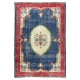 Hand-Knotted Vintage European Rug