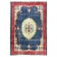 Hand-Knotted Vintage European Rug