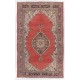 Vintage Hand Knotted Turkish Village Rug