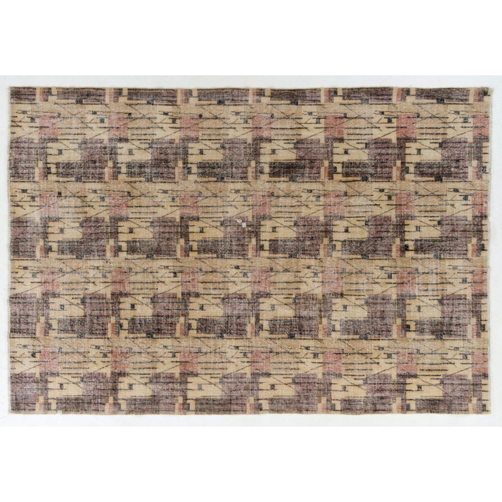 Zeki Müren Vintage Handmade Turkish Rug