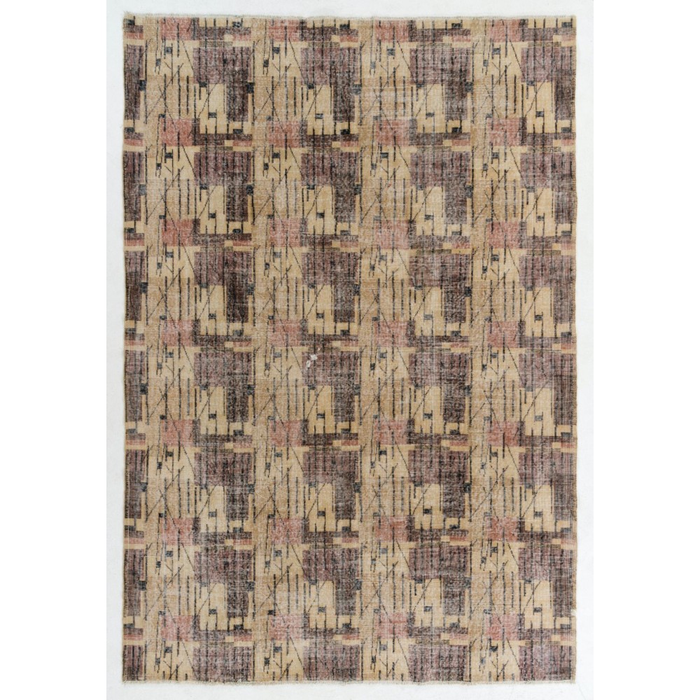Zeki Müren Vintage Handmade Turkish Rug