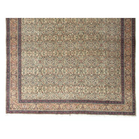 Fine Vintage Kayseri Millefleur Rug of Exceptional Quality Fine Vintage Kayseri Millefleur Rug of Exceptional Quality