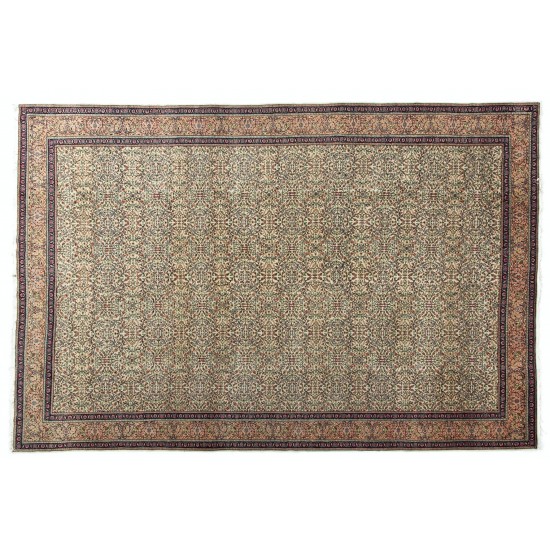 Fine Vintage Kayseri Millefleur Rug of Exceptional Quality Fine Vintage Kayseri Millefleur Rug of Exceptional Quality