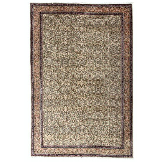 Fine Vintage Kayseri Millefleur Rug of Exceptional Quality Fine Vintage Kayseri Millefleur Rug of Exceptional Quality