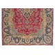 Fine Semi Antique Oriental Kerman Rug, Handmade Carpet