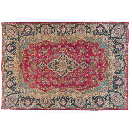 Fine Semi Antique Oriental Kerman Rug