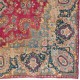 Fine Semi Antique Oriental Kerman Rug, Handmade Carpet Fine Semi Antique Oriental Kerman Rug, Handmade Carpet