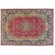 Fine Semi Antique Oriental Kerman Rug, Handmade Carpet