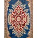 Outstanding 100% Silk Vintage Handmade Kayseri Rug, Wall Hanging