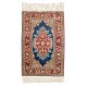 100% Silk Handmade Kayseri Rug, Outstanding Wall Hanging, Vintage Tapestry, Turkish Wall Tapestry