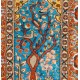 Fine Silk & Metal Thread Pictorial Rug, Splendid Turkish Wall Hanging