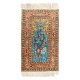 Fine Silk & Metal Thread Pictorial Rug. Vintage Turkish Kyseri Wall Hanging. Pictorial Tapestry