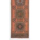 Vintage Handmade Anatolian Runner Rug. Unique Hallway Carpet