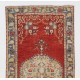 Handmade Vintage Turkish Village Rug