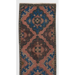Vintage Stair Runner, Handmade Corridor Carpet, Unique Turkish Hallway Rug Vintage Stair Runner, Handmade Corridor Carpet, Unique Turkish Hallway Rug