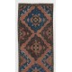 Vintage Stair Runner, Handmade Corridor Carpet, Unique Turkish Hallway Rug
