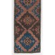 Hand-Knotted Vintage Anatolian Runner Rug for Hallway Decor