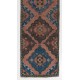 Vintage Stair Runner, Handmade Corridor Carpet, Unique Turkish Hallway Rug