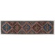 Hand-Knotted Vintage Anatolian Runner Rug for Hallway Decor