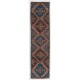 Hand-Knotted Vintage Anatolian Runner Rug for Hallway Decor