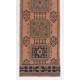 Vintage Handmade Turkish Runner. One of a kind Wool Hallway Carpet