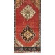 Hand-Kontted Vintage Central Anatolian Runner Rug